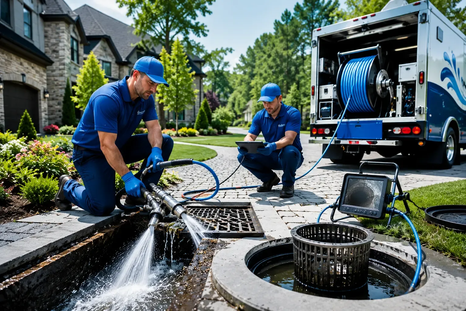 Local outdoor drain cleaning professionals in New Haven, MI